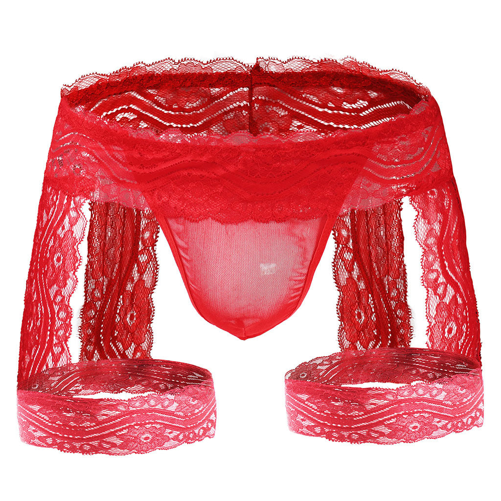 Men's Lace Thongs