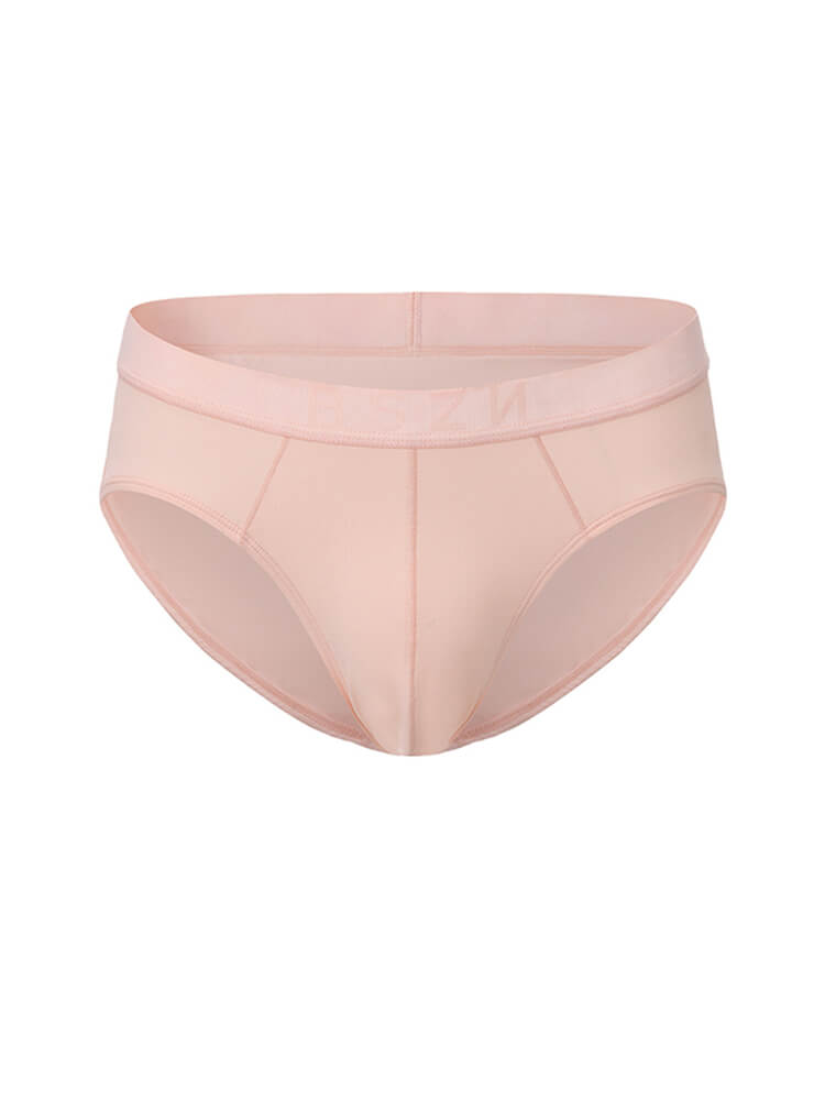 Men's Solid Color Lightweight Breathable Briefs