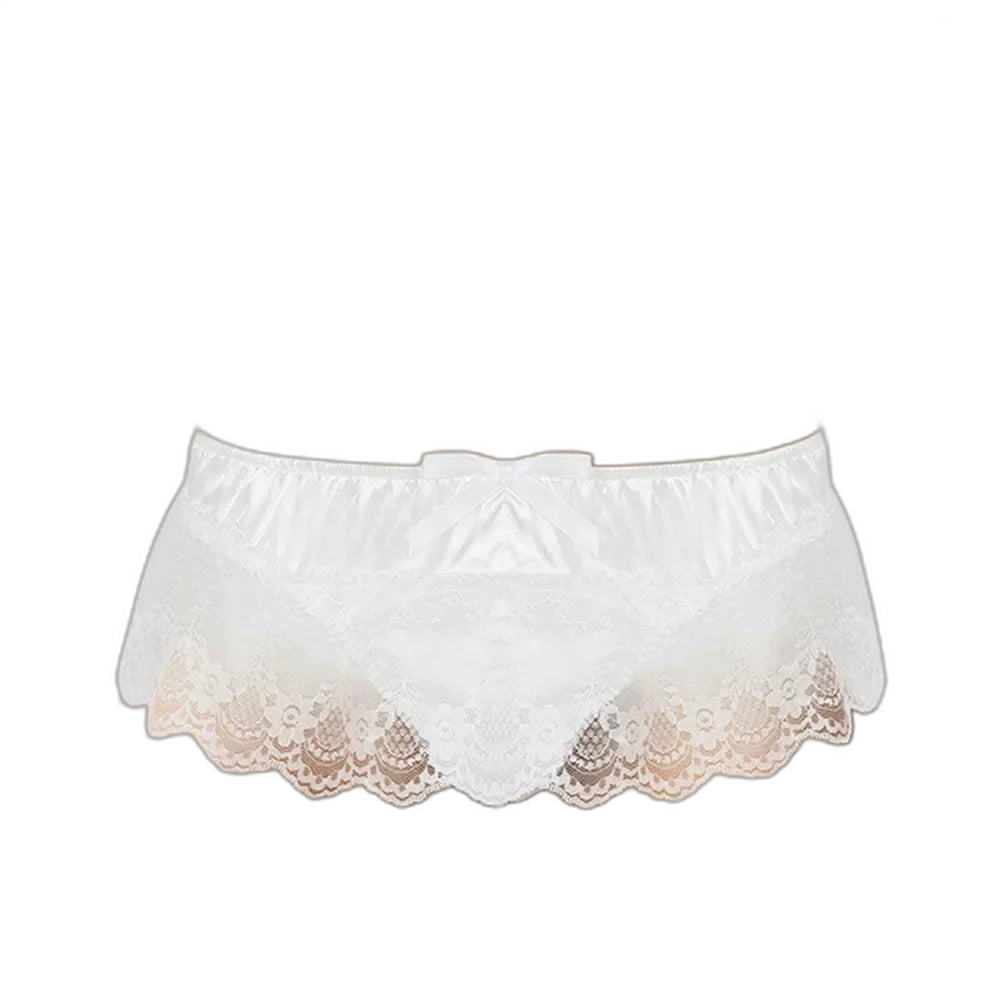 Bow & Lace Sissy Panties