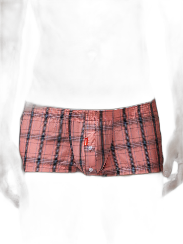 2 Pack Men's Supportive Large Pouch Odor-Resistant Antibacterial Seamless Boxer Shorts