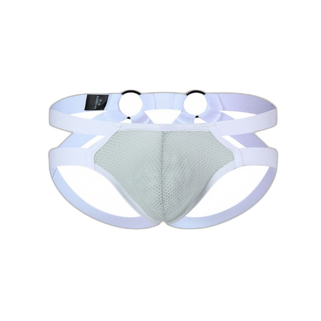 Bondage Metal Ring Jockstrap