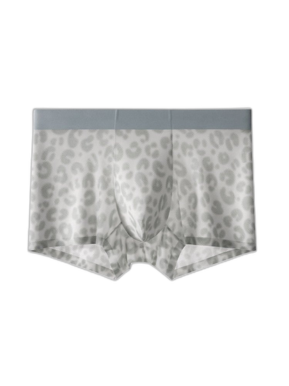 3 Pack Men's Ultra-Thin Ice Silk Trunks