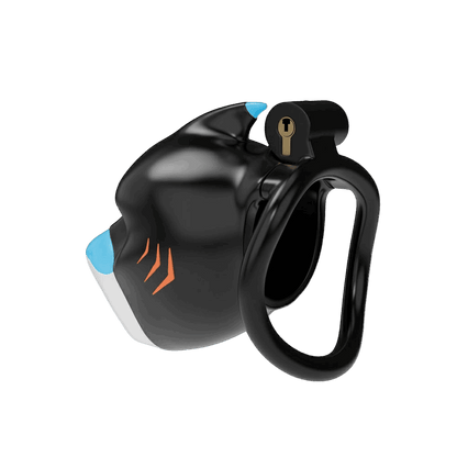 Furrjoi Shark Chastity Cage Orange
