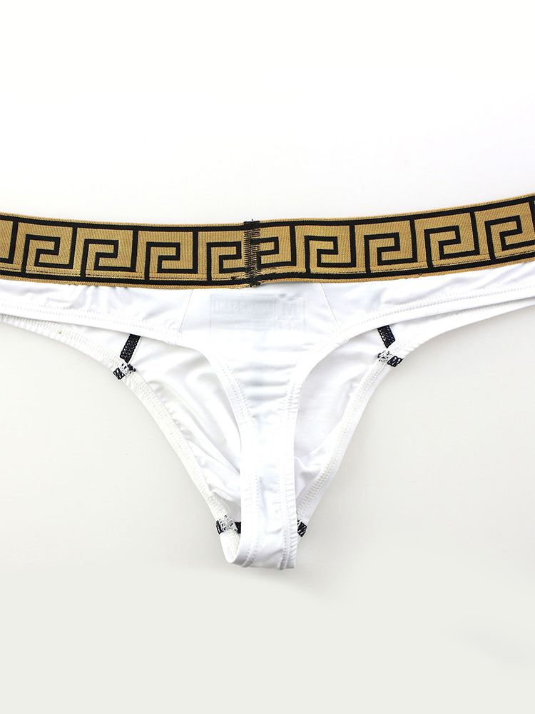 3 Pack Men's Sexy Soft Breathable Seamless Thong