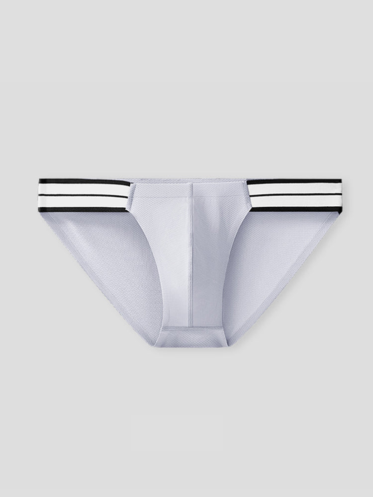 3 Pack Men’s Breathable Ice-Touch Athletic Briefs