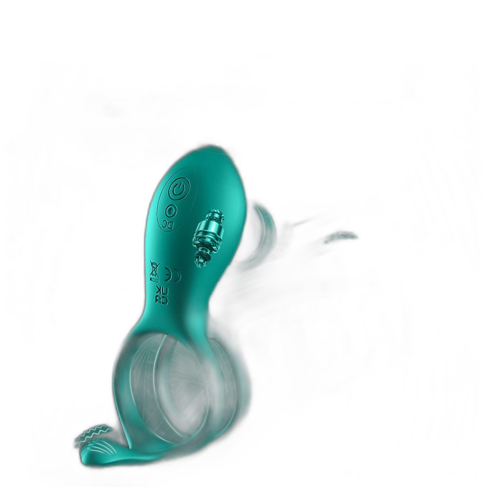 Morgana - Four-Ring Vibrating Cock Ring