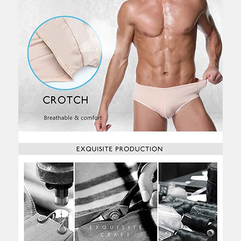 Men’s Sexy Butt Lifting Padded Briefs Shapewear