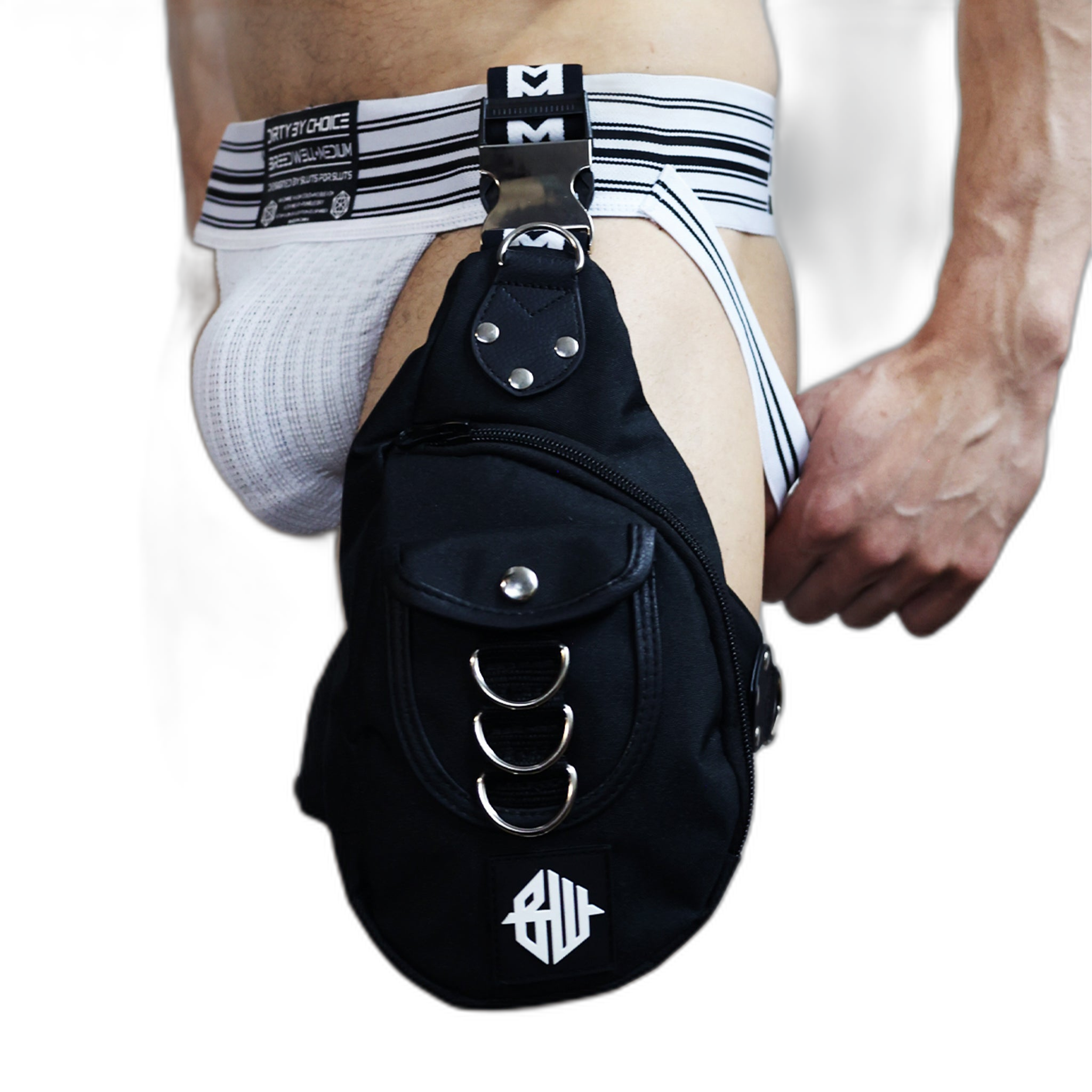Breedwell Hustler Leg Bag Black