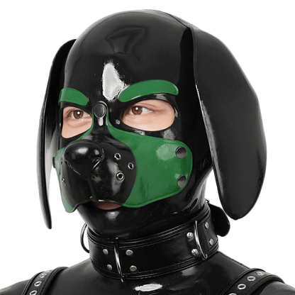 Furrjoi Silicone Beagle Hood Green