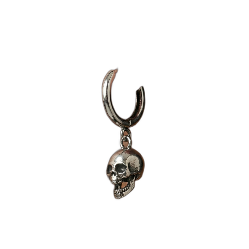 Death Hoop Earrings
