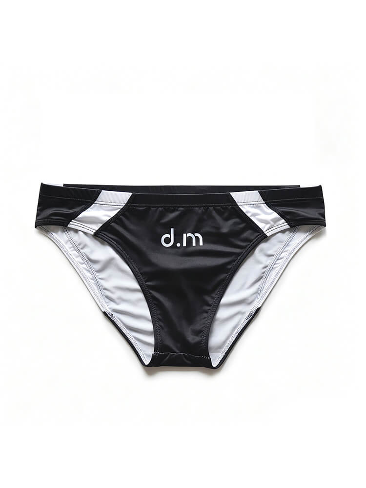 Men's Color-Block Low-Rise Quick-Dry Athletic Briefs