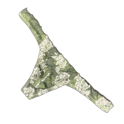 Floral Lace Thong