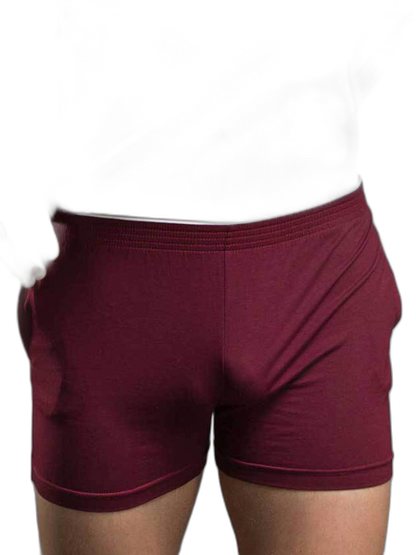Solid Color Modal Home Boxers for Men