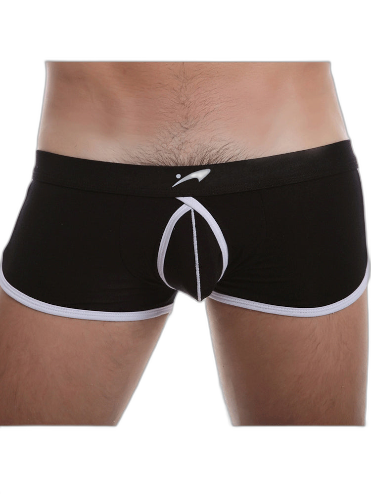 3 Pack Men's Modal U-convex Large Pouch Breathable Trunks