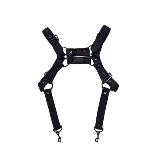 Dog & Master Body Harness Black