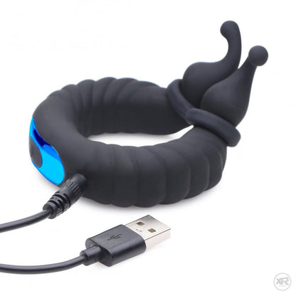 10X Cobra Dual Stimulation Silicone Cock Ring