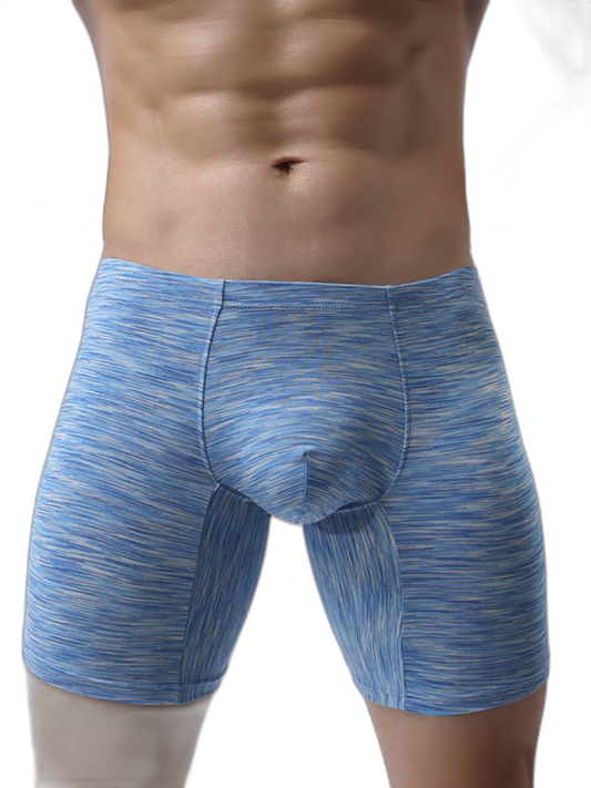 Men's Sport Anti-chafing Large Pouch Boxer Briefs