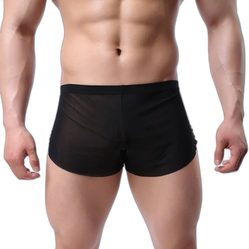 Mesh Side Slip Breathable Boxer Briefs