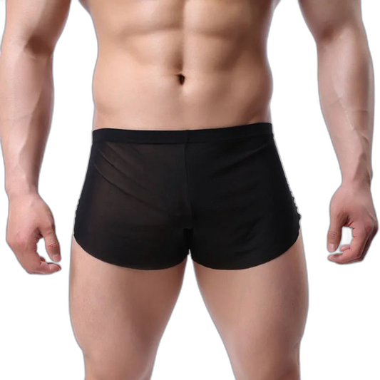 Mesh Side Slip Breathable Boxer Briefs