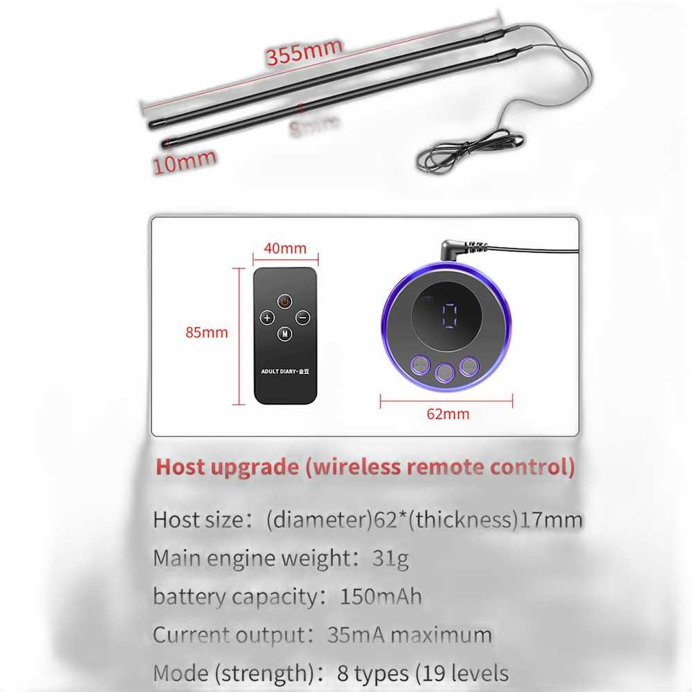 Viper - Electric Shock Penis Ring - CBT Toy