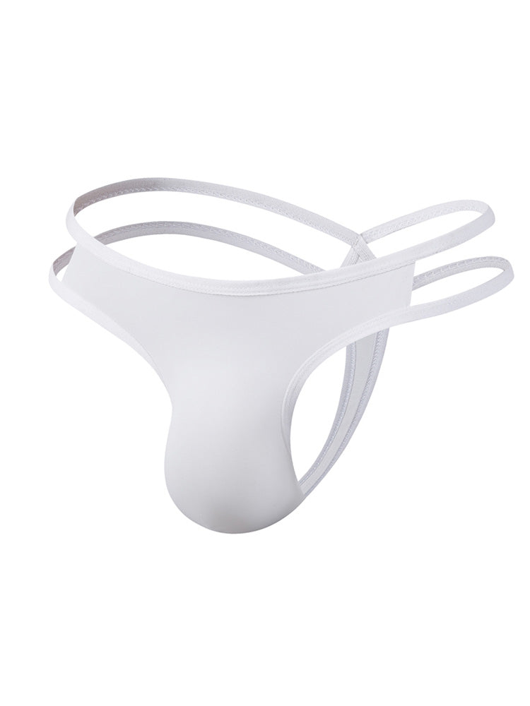 Men's Ultra Thin Breathable Silky Nylon Thong 