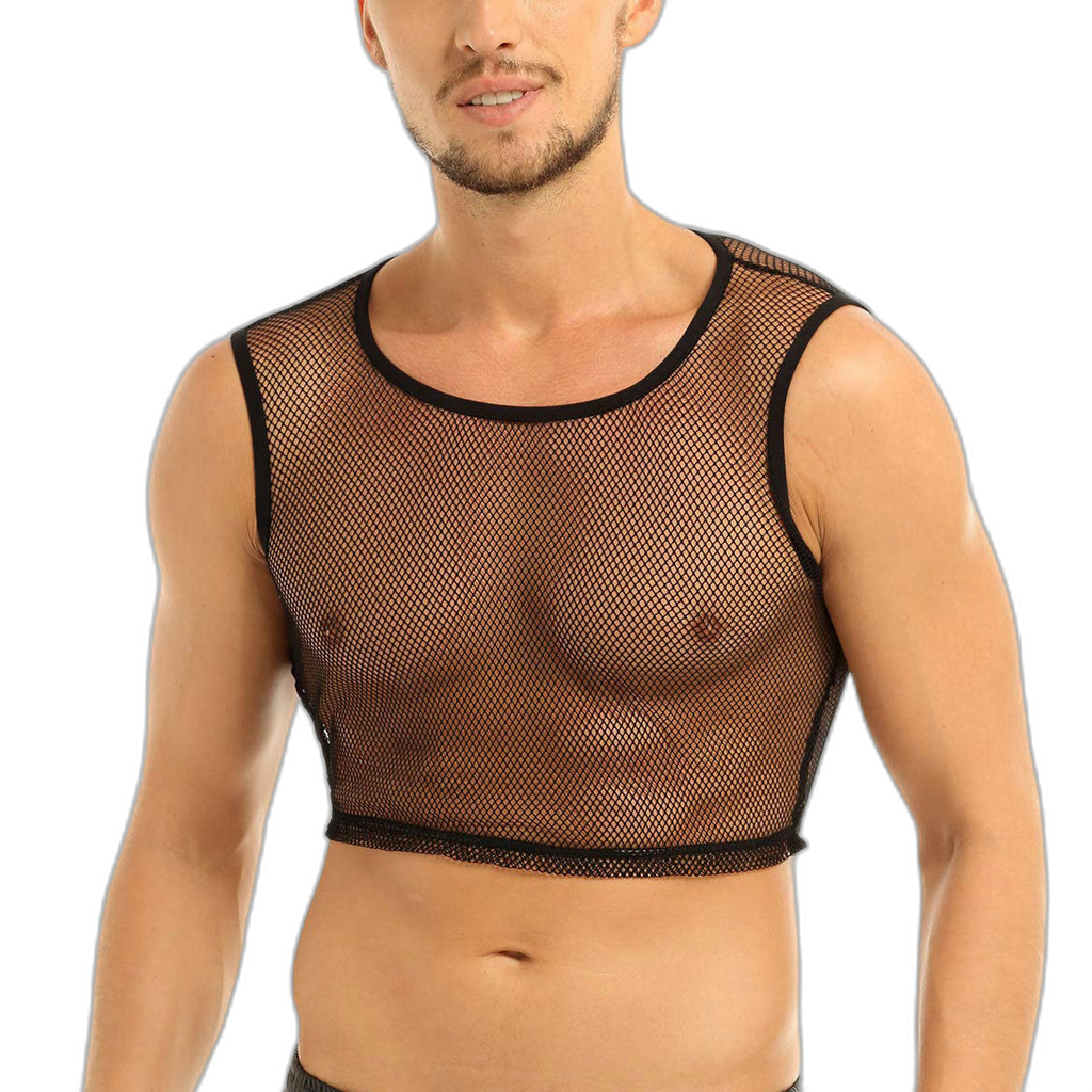 Mesh Crop Tank