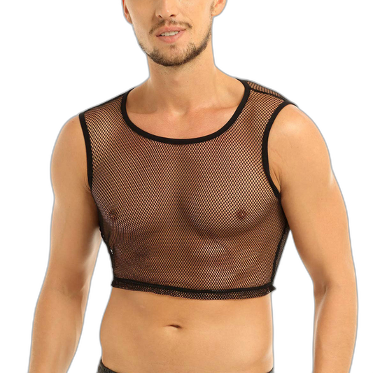 Mesh Crop Tank