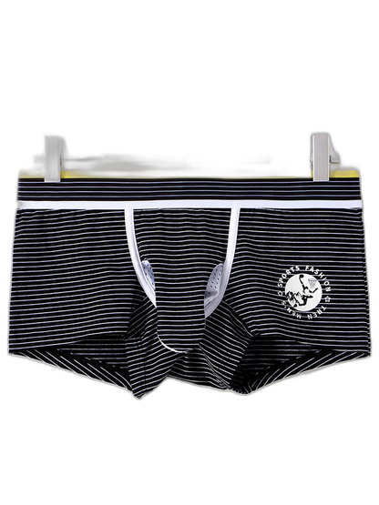 2 Pack Men’s Separate Support Pouch Cotton Trunks