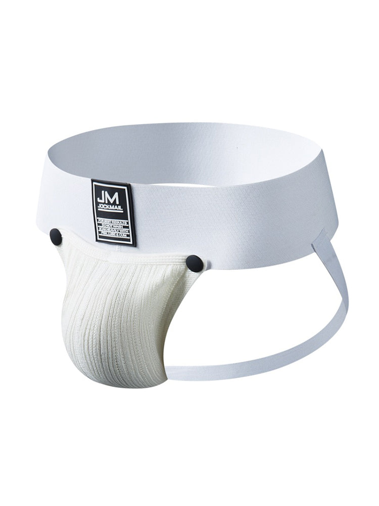 Men's Double Belt Detachable Thong