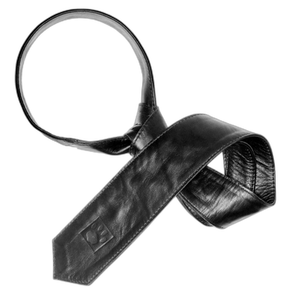 Prowler RED Leather Tie Black