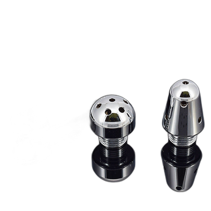 Aluminum Enema Douche Shower Nozzle Set (3 Heads)