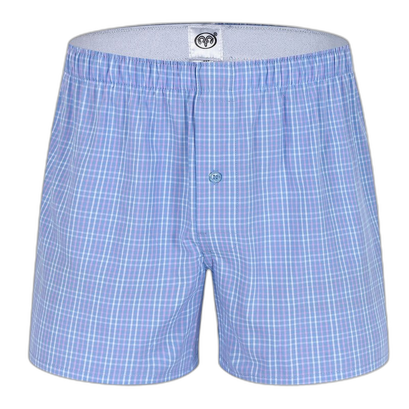 100% Cotton Men's Loungewear Loose Shorts