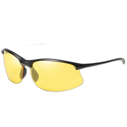 Semi Rimless Sports Polarised Sunglasses