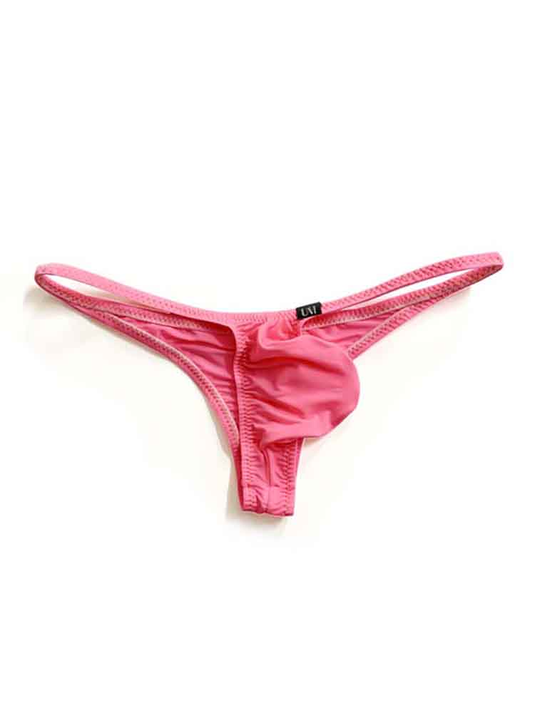 Men's Sexy Half Wrapped Hip Thin Strap Briefs