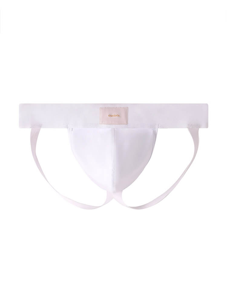 Men's Sexy Hollow Low-Rise Elastic Cotton Thong
