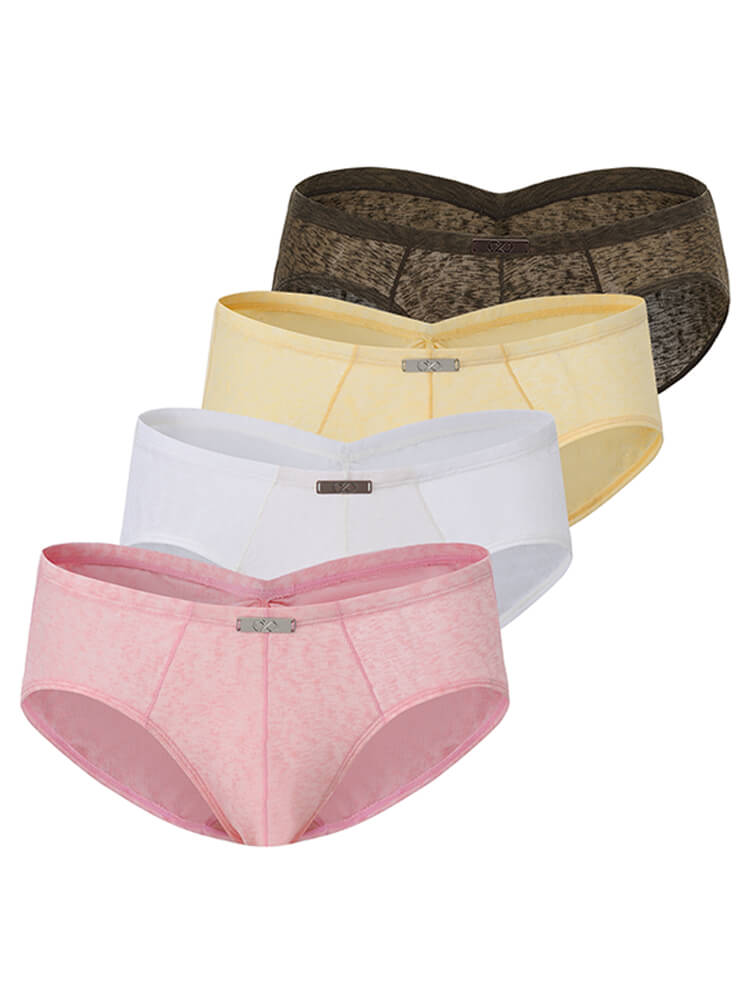 Men's Mottled-Print Sexy Lightweight Briefs
