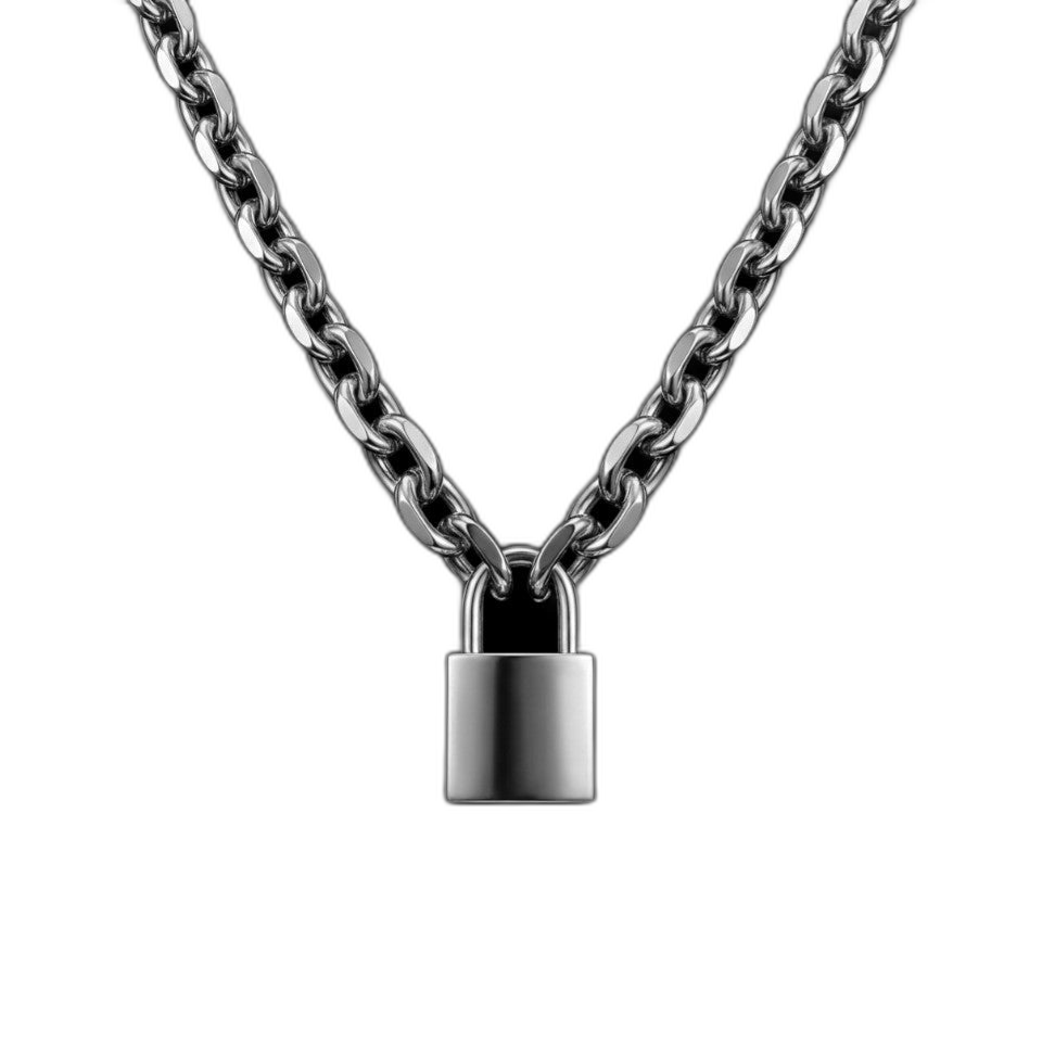 Heavy Lock Necklace