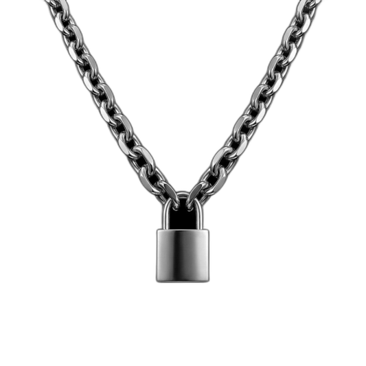 Heavy Lock Necklace