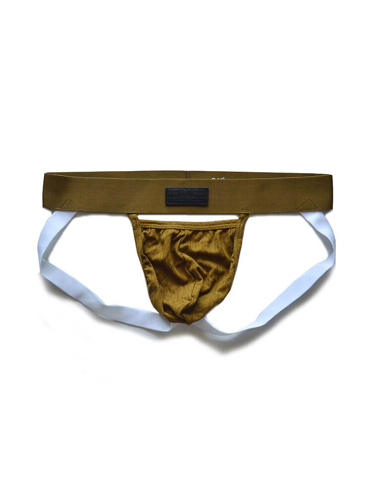 D.M Men's Breathable Cut-Out Modal Jockstrap