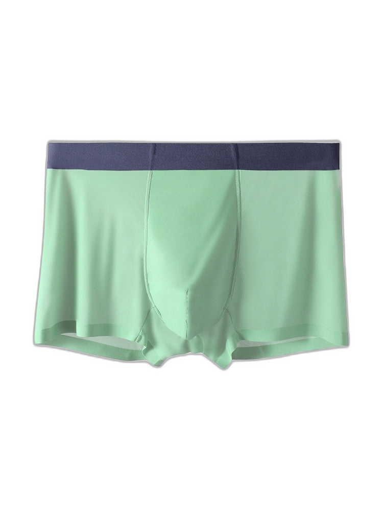 3 Pack Trackless Summer Ultra Thin Pouch Men's Trunks