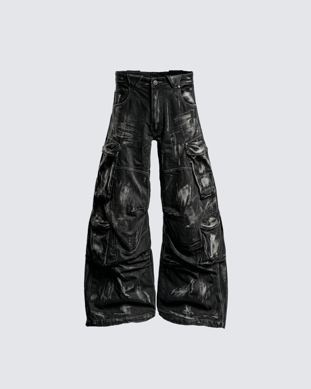 BARREN Series | Apocalyptic Pilgrimage Cargo Wide Pants