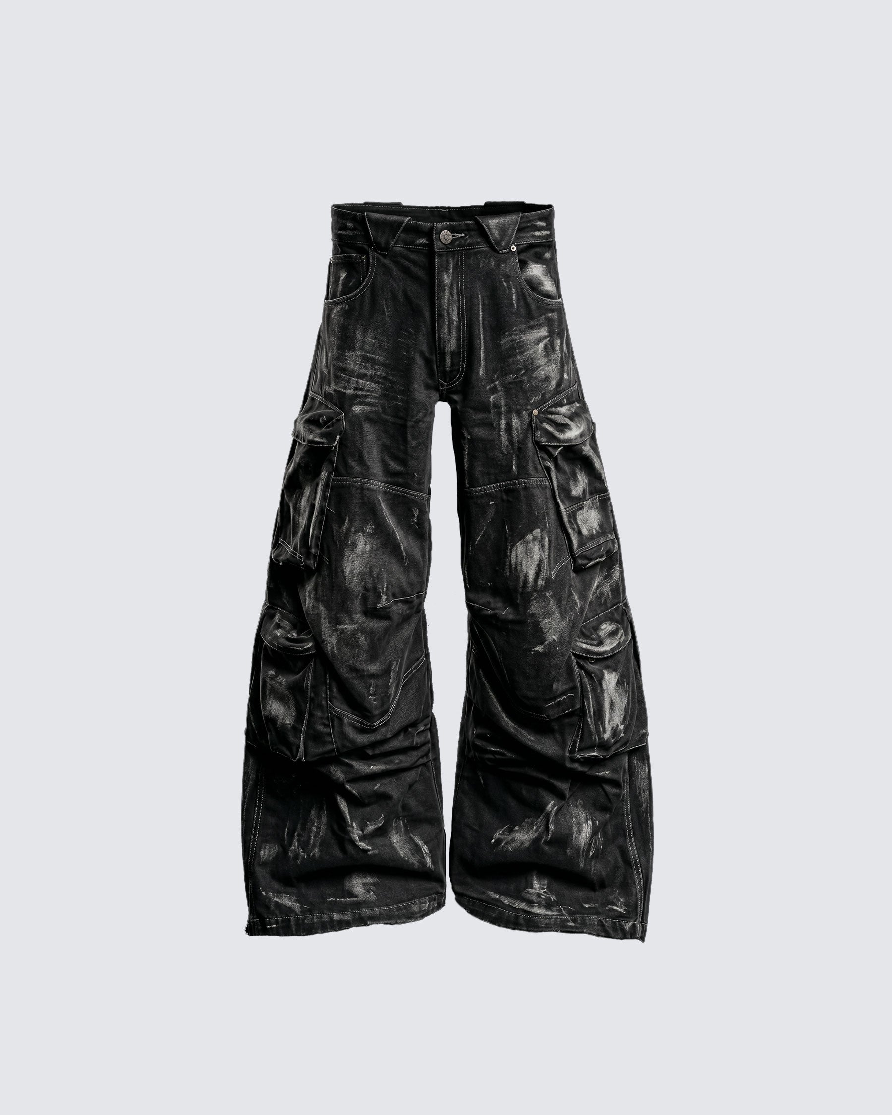 BARREN Series | Apocalyptic Pilgrimage Cargo Wide Pants