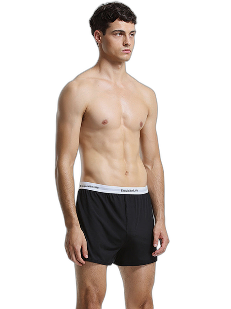 Men's Comfy Modal Home Boxer Shorts