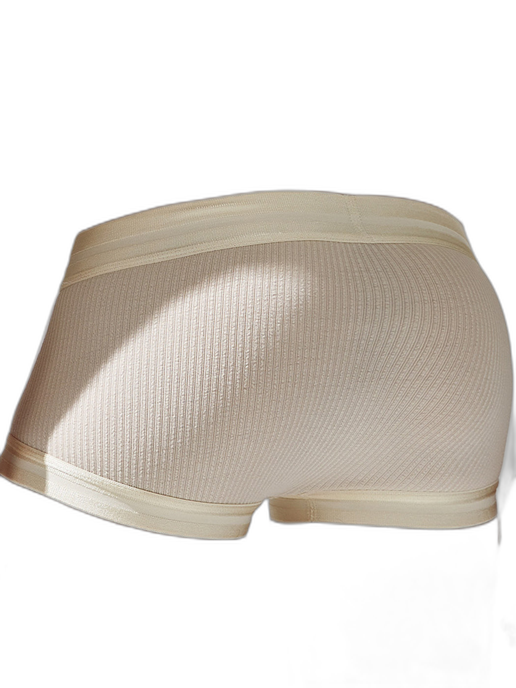 2 Pack Men's Spliced Color Trunks with Functional Fly
