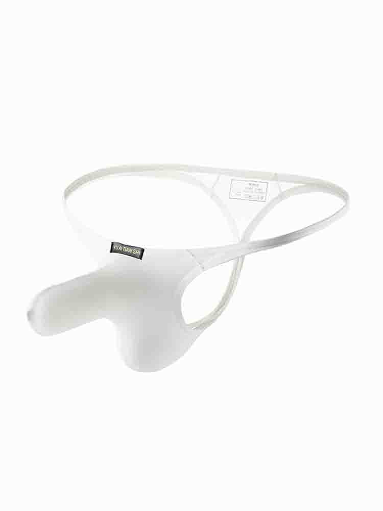 Men's Low Waist Ice Silk Elephant Trunk Thong