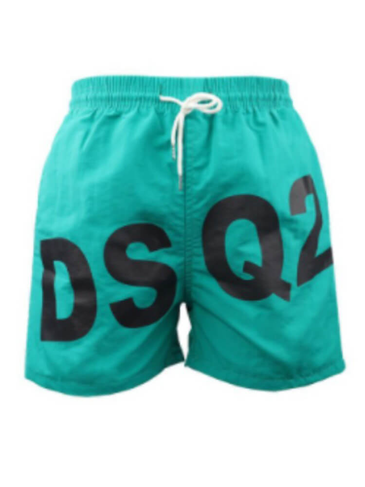 Men's Letter Print Athletic Outdoor Beach Shorts