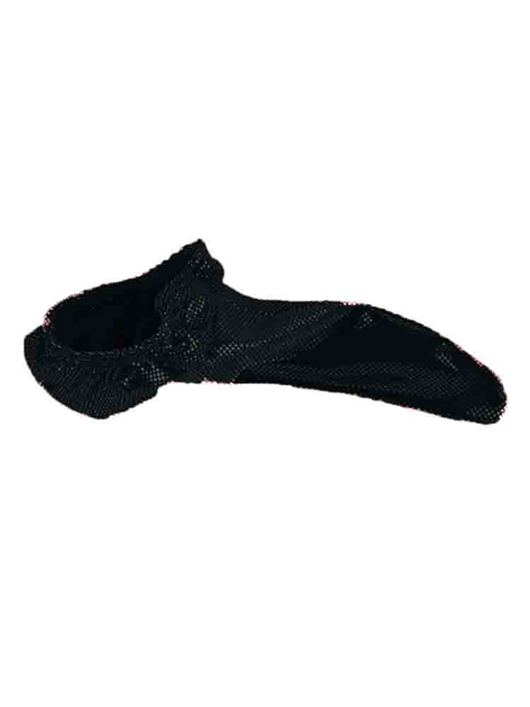 Solid Color Polka Dot Faux Leather Cock Sock