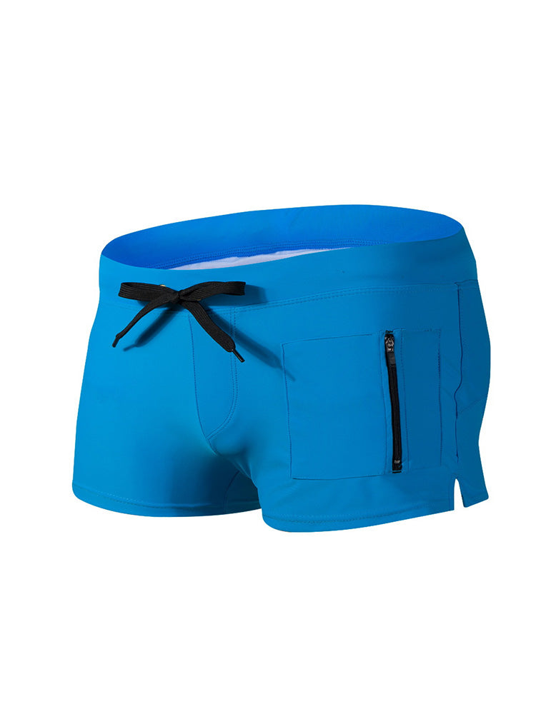 Trendy Front Pocket Boxer Shorts