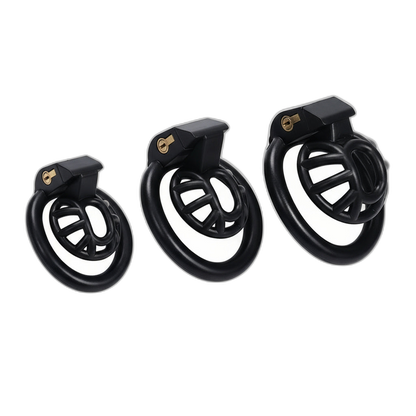PushTech Chastity Cage With 4 Ring Sizes