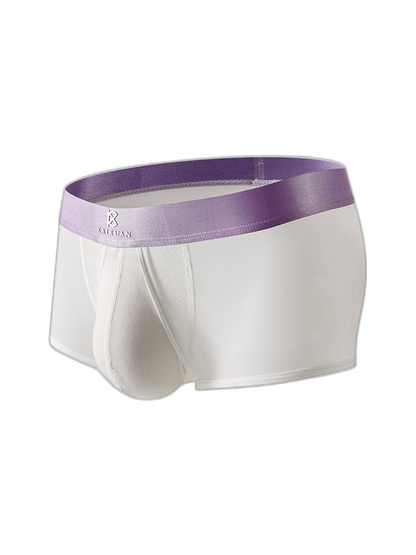 3 Pack Men's Supportive Pouch Lightweight Antibacterial Cooling Trunks